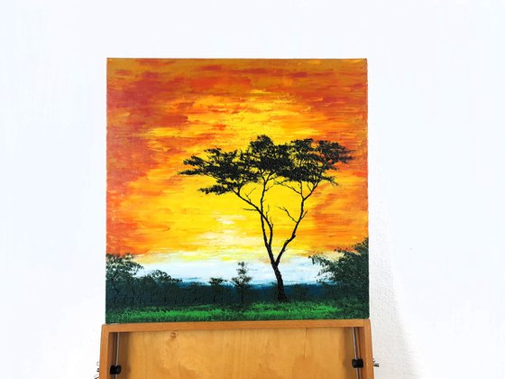 Sunny tree