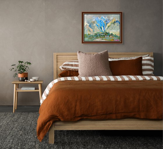 Village Beneath the Peaks