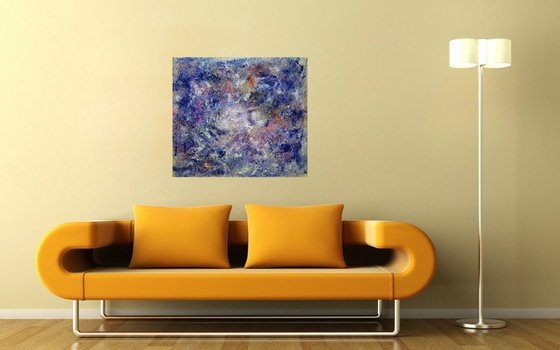 Medusa -01- (n.384) - 100,00 x 90,00 x 2,50 cm - ready to hang - acrylic painting on stretched canvas