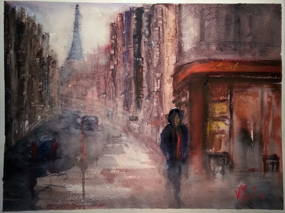 Rainy days in Paris
