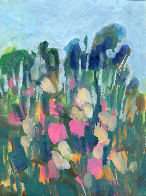 Summer Garden Flowers 3 by Elizabeth Anne Fox
