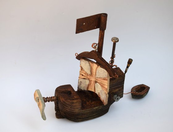 wooden ship "Saint hanger"