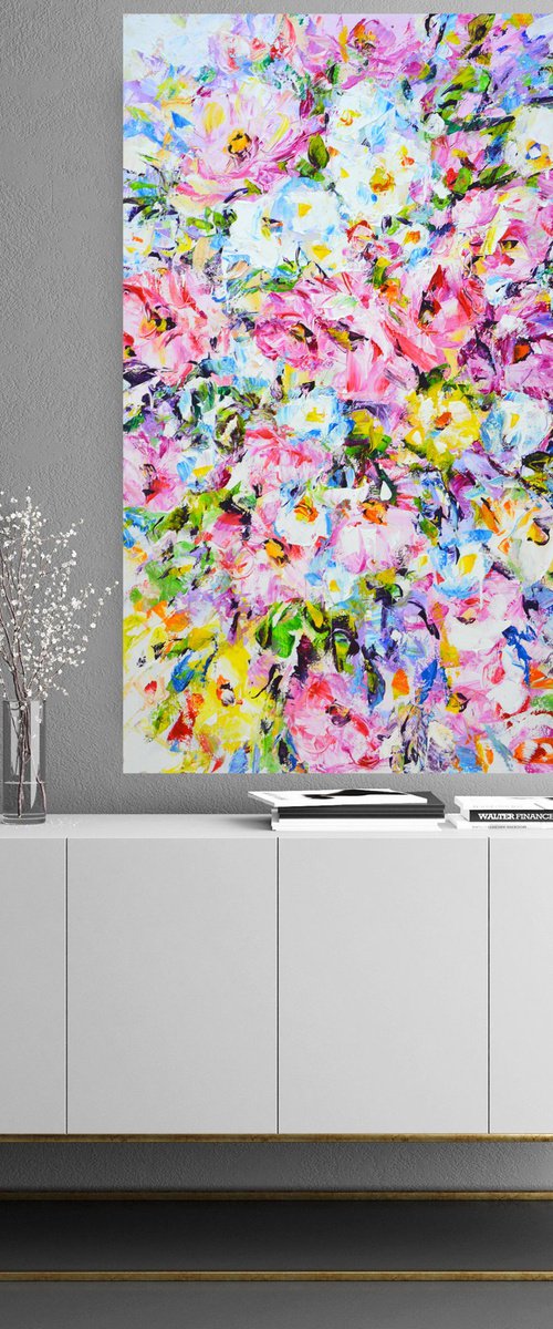 Floral mood 15. by Iryna Kastsova