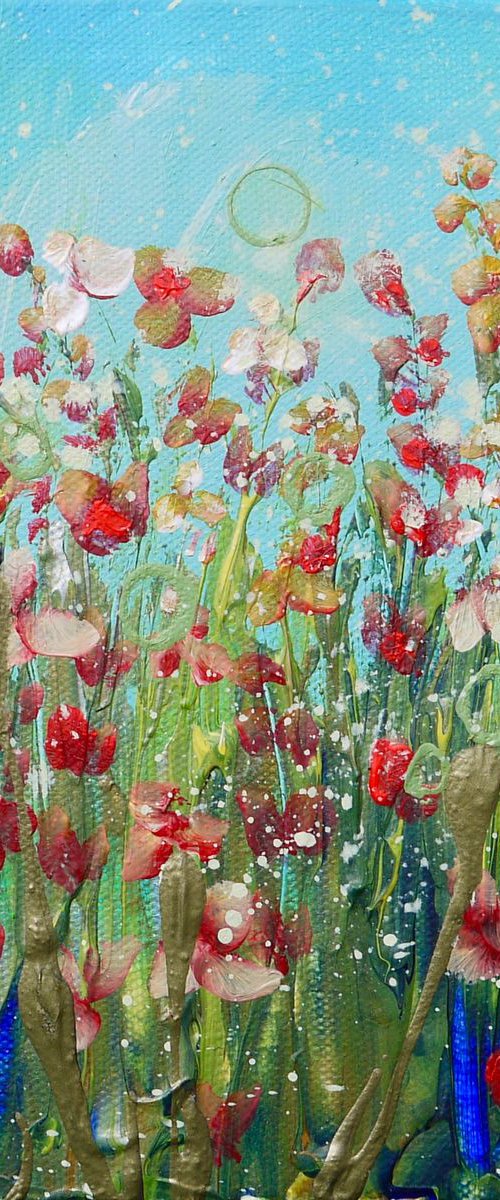 soft pink meadow by Emma Sian Pritchard