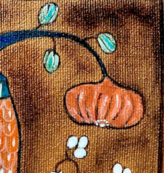 THE CHIMERA WITH PUMPKIN