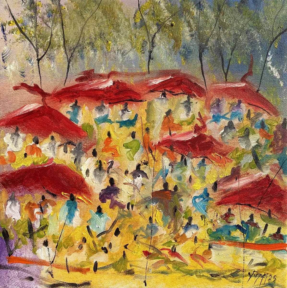 Giovedi? Mattino By YS?rei, 12 X 12, Artwork For Sale On Artfinder
