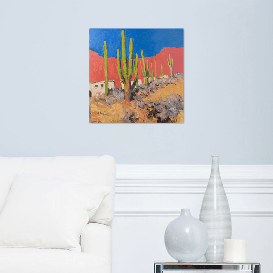 Desert Vibrance. Saguaros