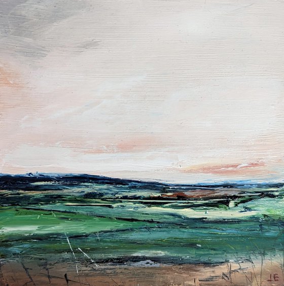 Miniature Abstract Chilterns Landscape #16