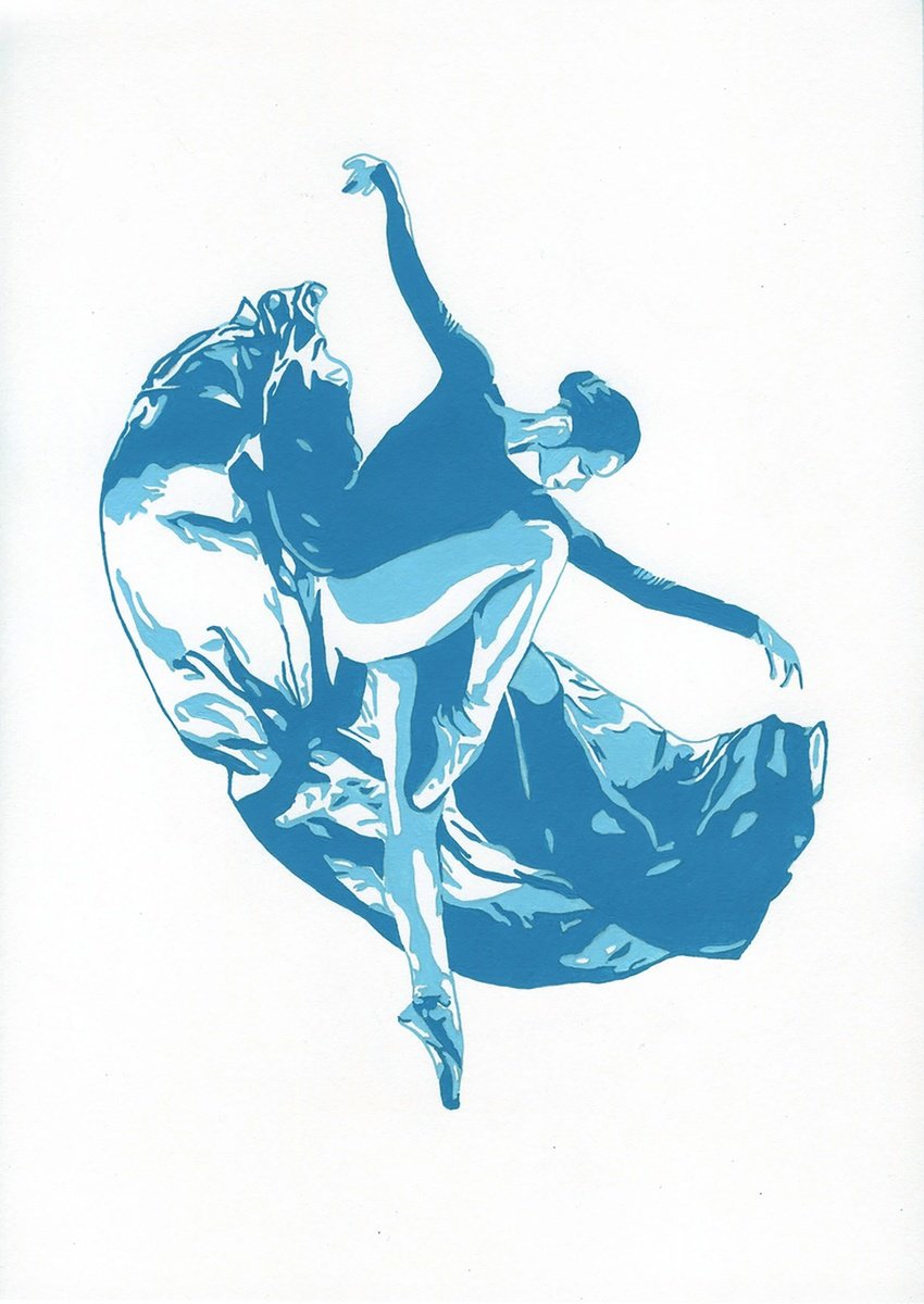 Urban And Pop Drawing , Dancer_7 By Kosta Morr, 0 X 0, Artwork For Sale On Artfinder