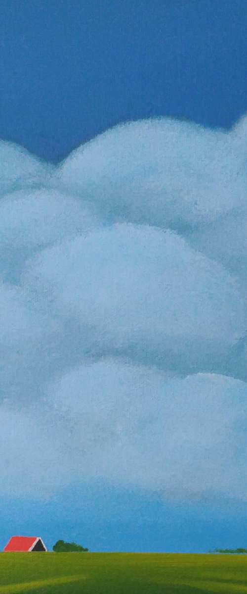 Zeeuwse lucht (Zeelandic sky) by Nelly van Nieuwenhuijzen