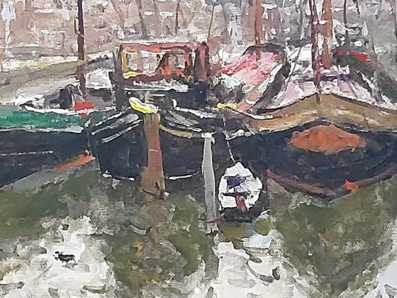 old barges