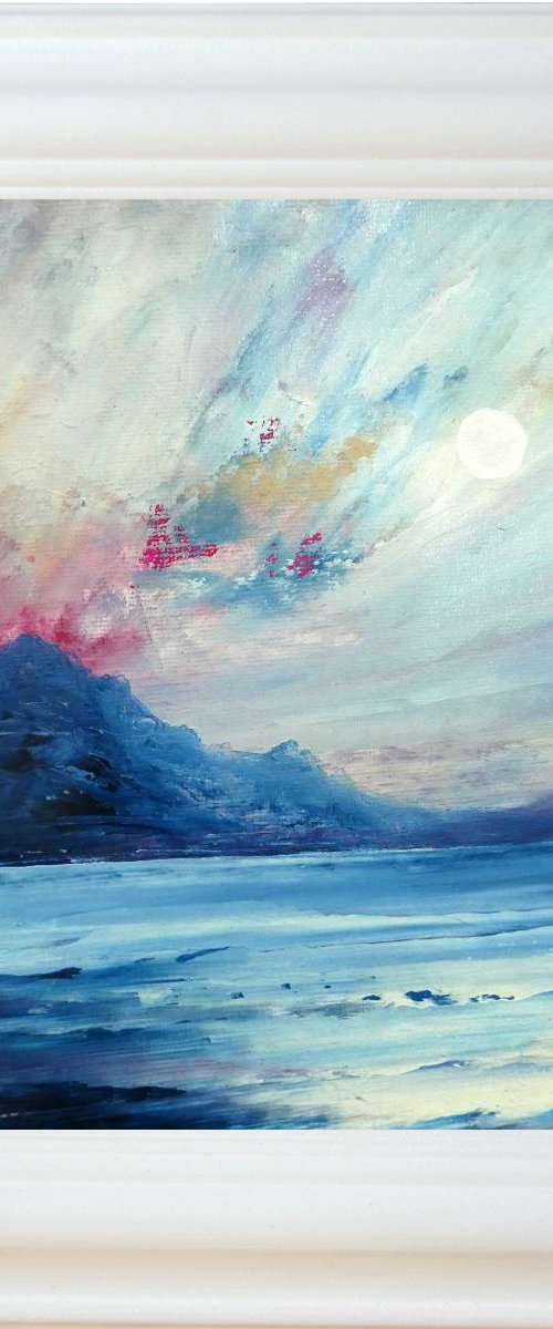 Pink moonlight glow by oconnart