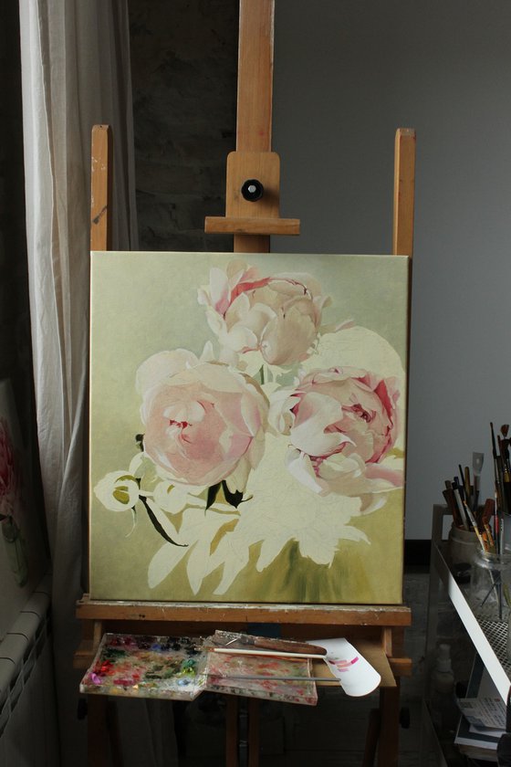 Bouquet of peonies