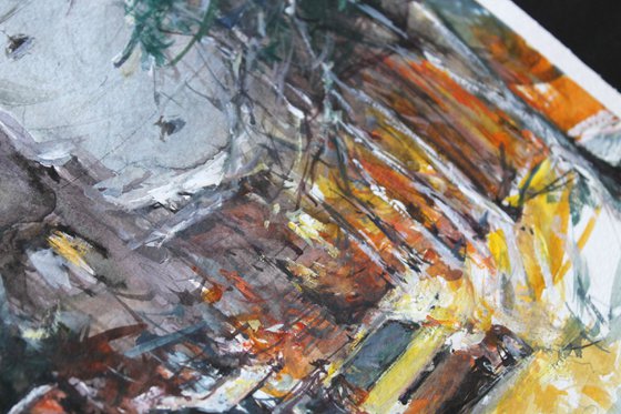 The City after the snowfall