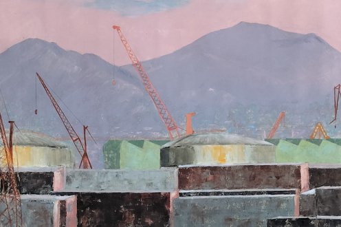 Cover image for Pastel coloured art collection