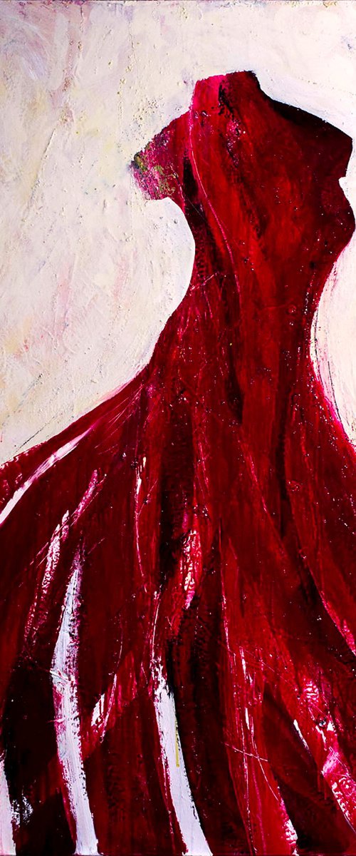 The Lady In Red by Alexandra Pignon