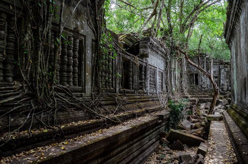 Angkor Series No.14 - Signed Limited Edition by Serge Horta
