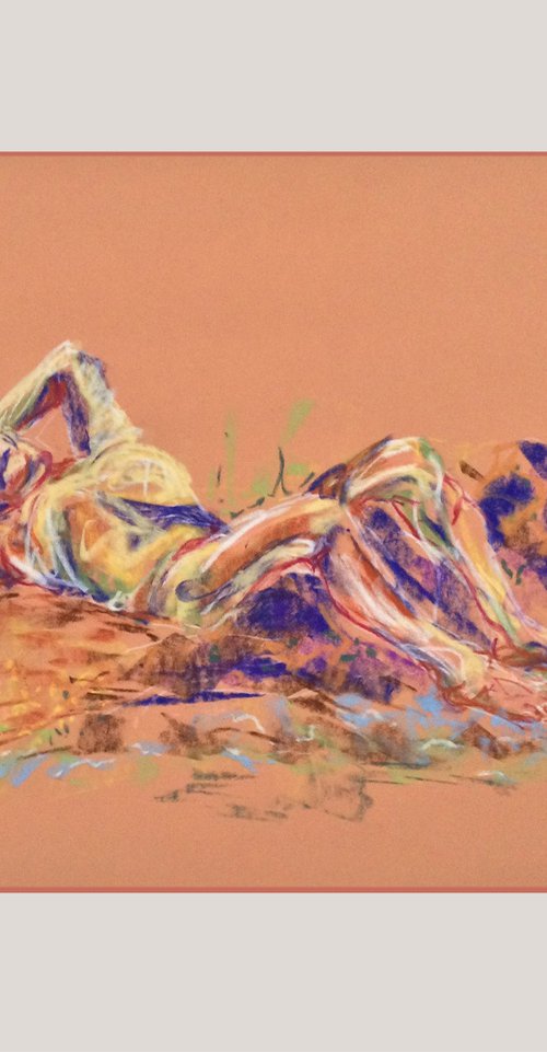 Sunbather - nude by Kathryn Sassall