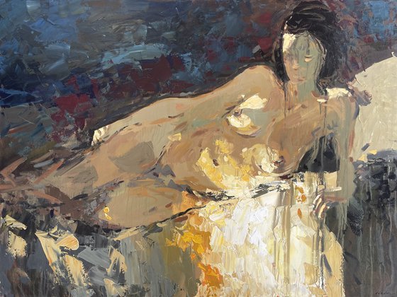 Nude Female - Modern Artistic Nude Artwork
