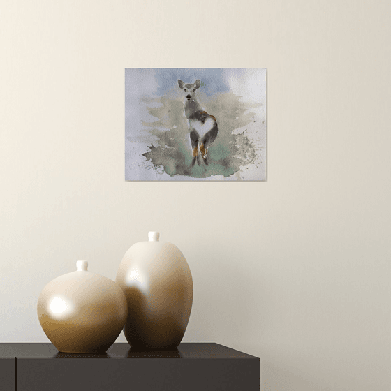 Roe Deer /  ORIGINAL PAINTING