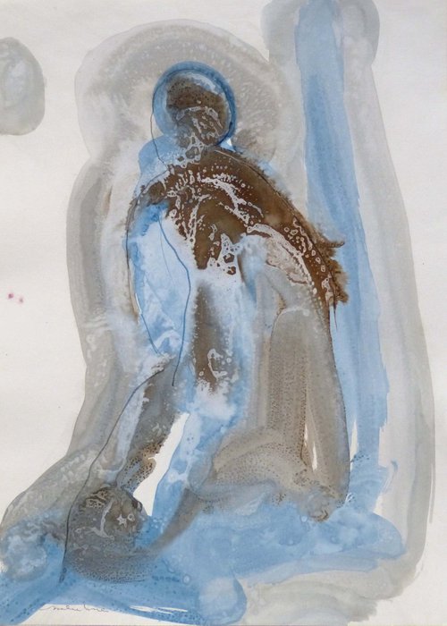 FLUID BODY DN1, 42x58 cm by Frederic Belaubre
