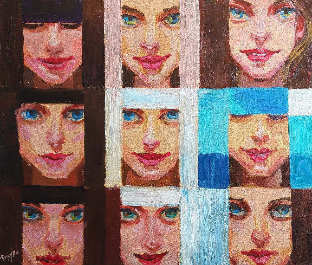  Morning Smile By Trayko Popov, 28 X 24, Artwork For Sale On Artfinder