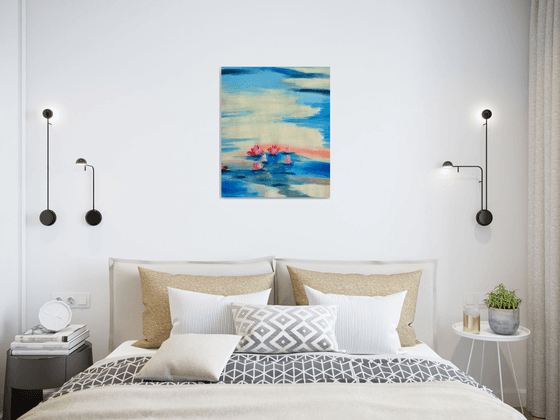 Peaceful Pond Lilies