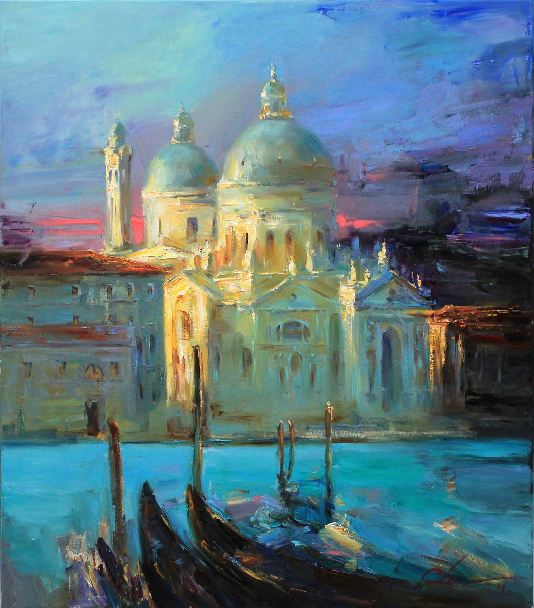 Santa Maria della Salute by Sergei Chernyakovsky