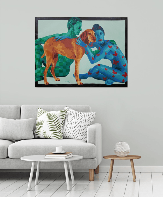 Couple and Dog 2