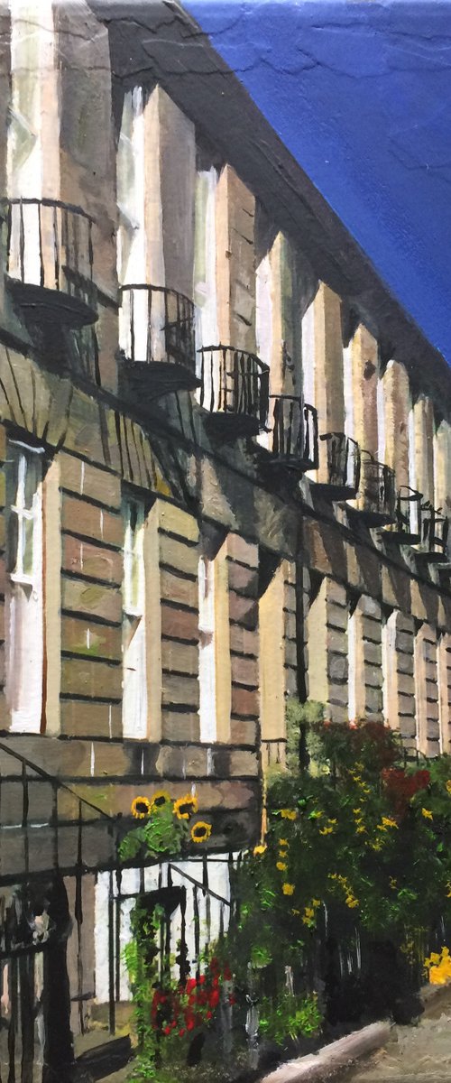 Edinburgh; Corner of Stockbridge by Andrew  Reid Wildman