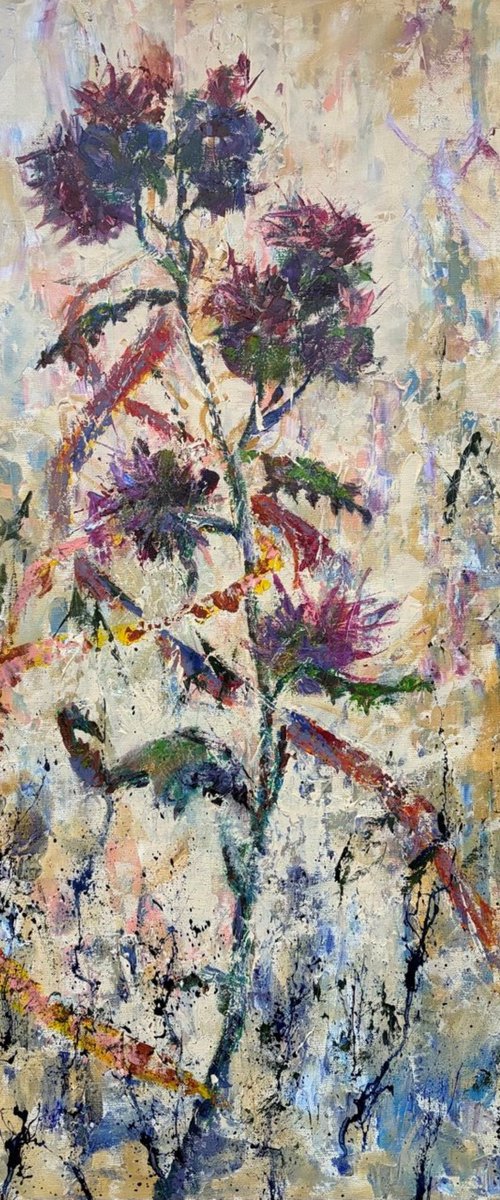 Thistle Whispers by Tetiana Pchelnykova