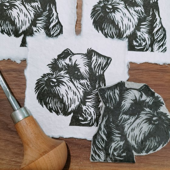 Schnauzer Mini Print