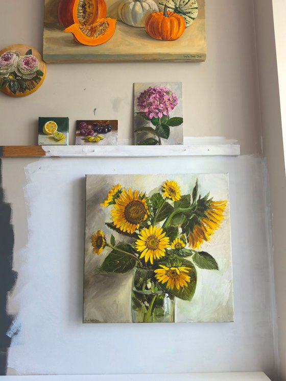 Sunflowers bouquet