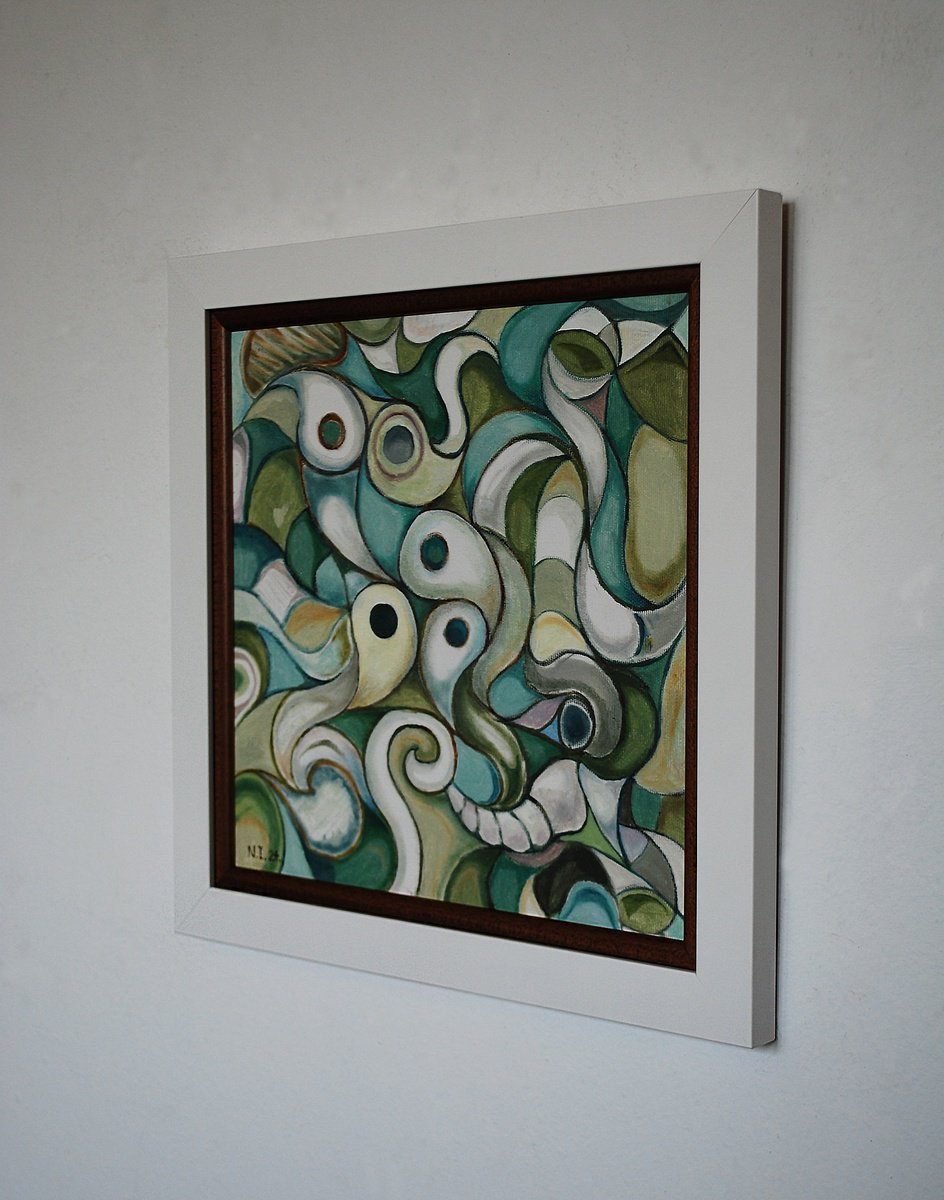 Beanstalk By Nikola Ivanovic, 15 X 15, Artwork For Sale On Artfinder