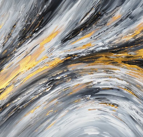 Stick: Anthracite Gold 1 by Peter Nottrott