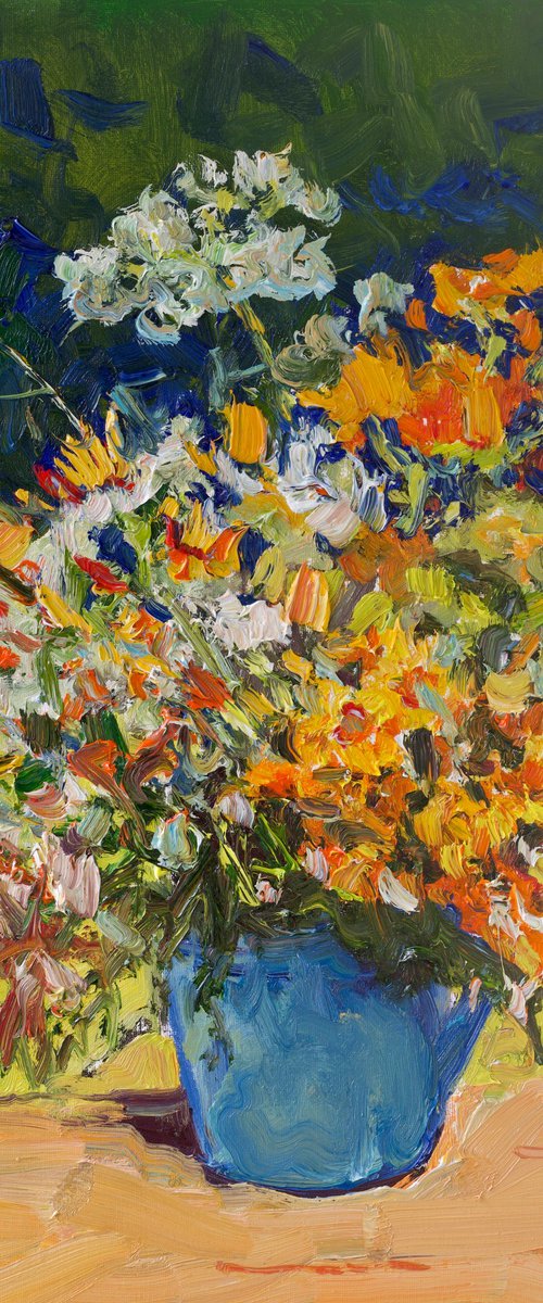 Morning. Wildflowers by Suren Nersisyan