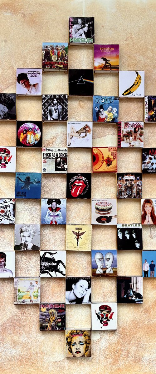 Vintage music matchboxes by Sumit Mehndiratta