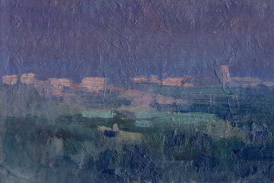 In a quiet hour, when dawn