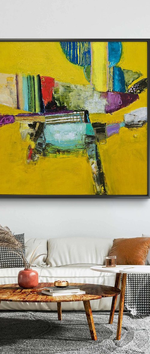 Aerial Bloom: Mustard Rhapsody by Sheetal Singh