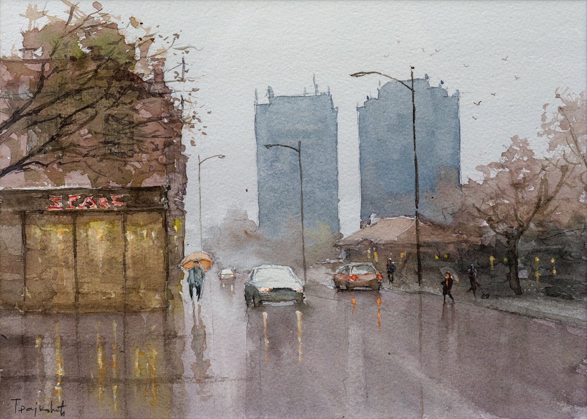 Impressionistic Watercolour , Aurealism By Dejan Trajkovic, 12 X 9, Artwork For Sale On Artfinder