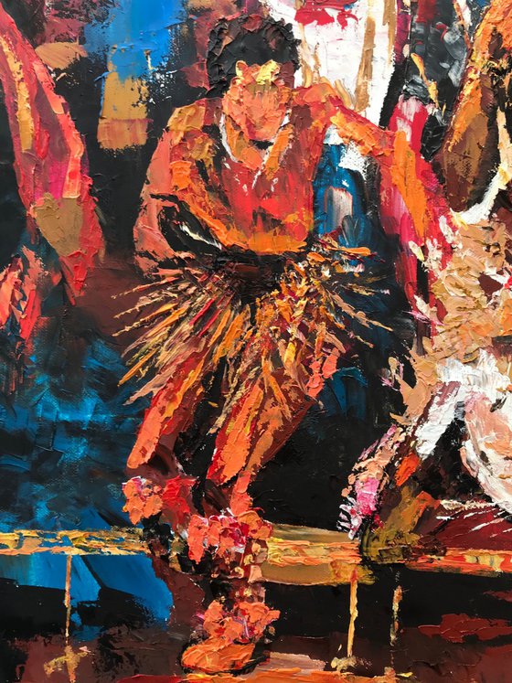 African Tribal Dancers