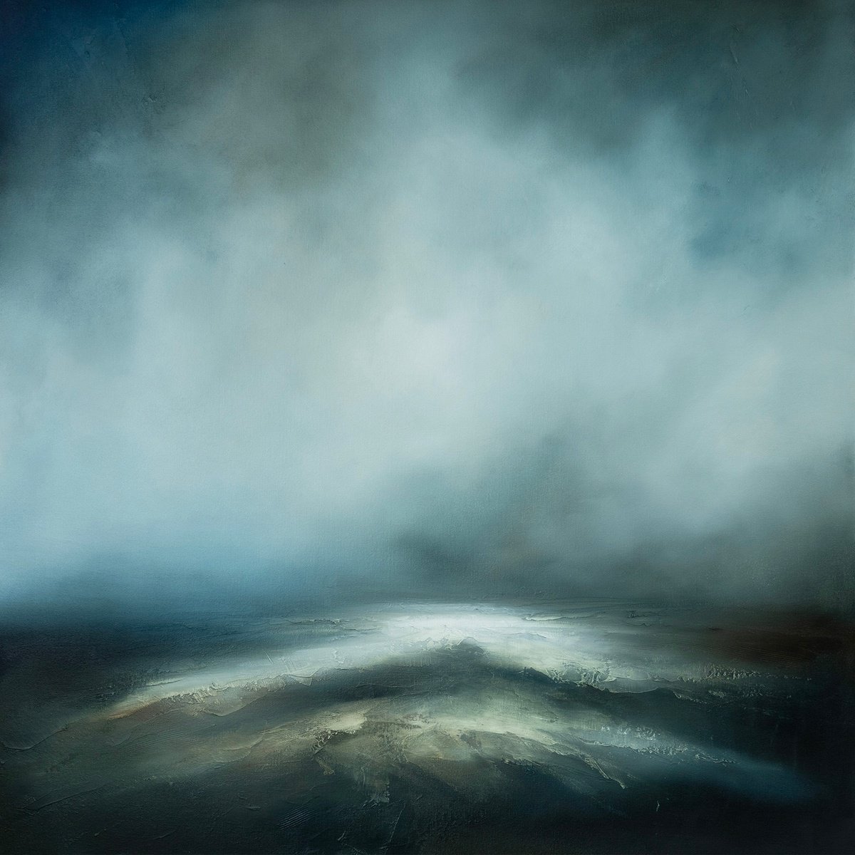 The Dark Horizons By Paul Bennett, 37 X 37, Artwork For Sale On Artfinder