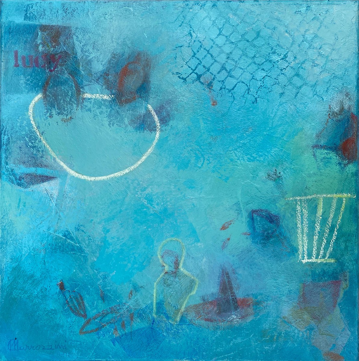 Nel Mare 1 By Marcello Carrozzini, 12 X 12, Artwork For Sale On Artfinder