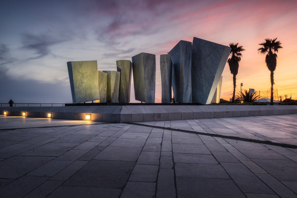 SAILS AT SUNSET by Giovanni Laudicina