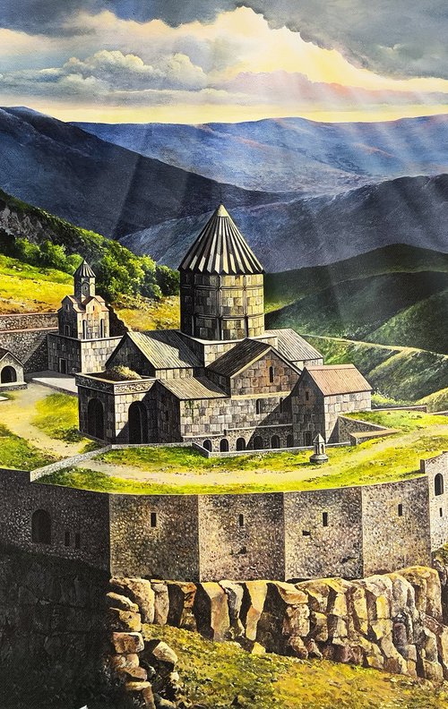 Tatev Monastery by Sergei Miqaielyan
