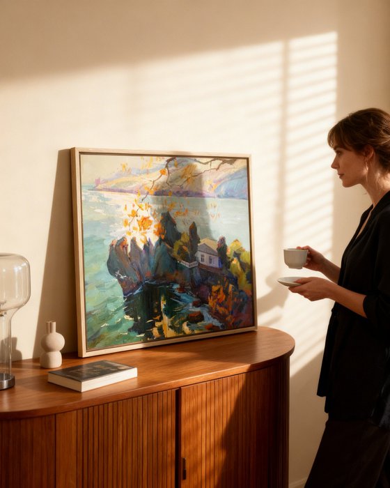 The sun is bright today