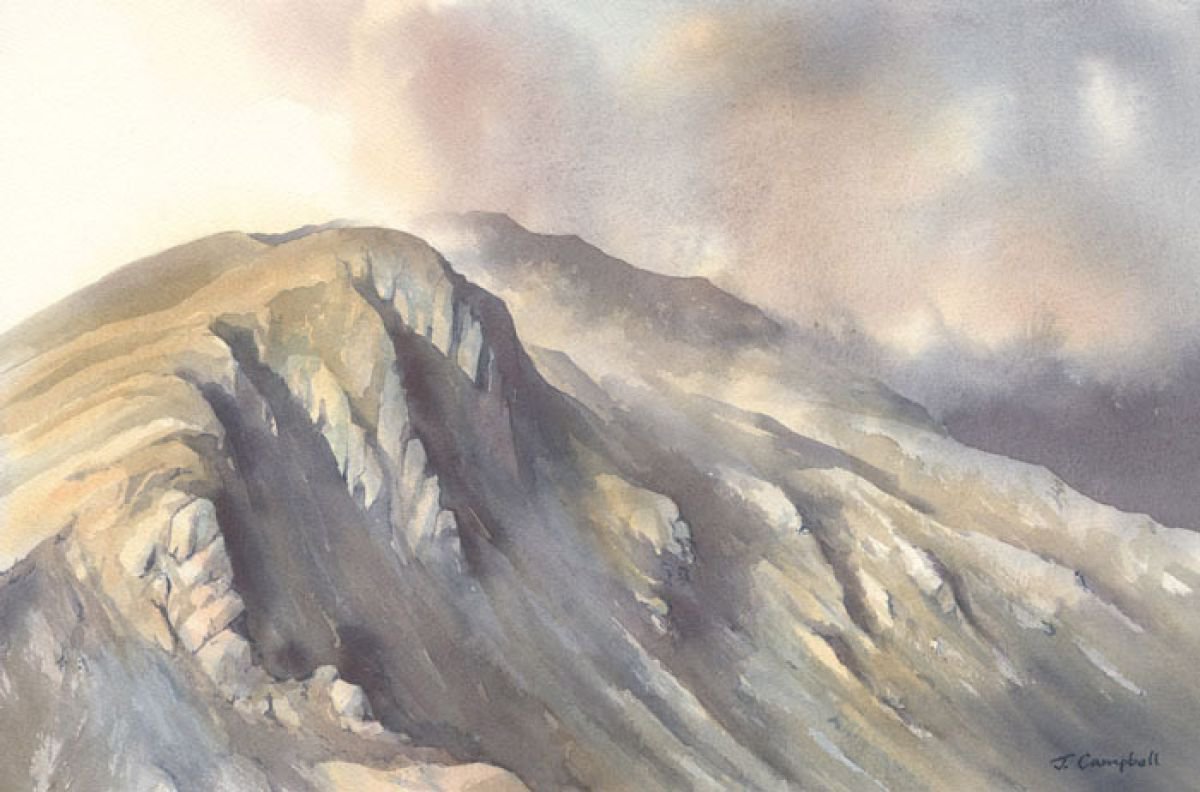 Dollywaggon Pike by John Campbell