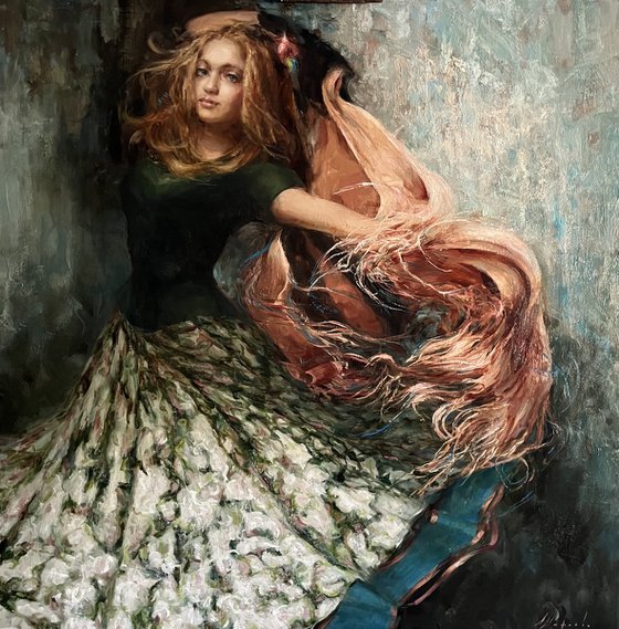 DANCING WITH A SHAWL