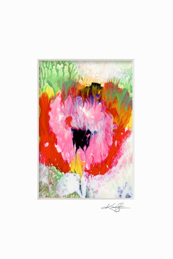 Blooming Magic 168 - Abstract Floral Painting by Kathy Morton Stanion