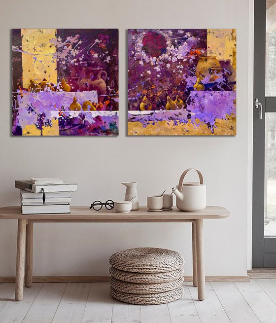 Circle of Life. diptych